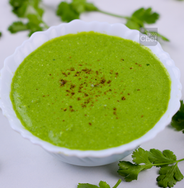 Coriander Curd Chutney Recipe